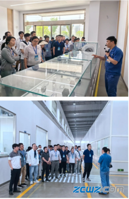 新能源电驱动行业专家考察 人本芜湖园区技术交流之旅